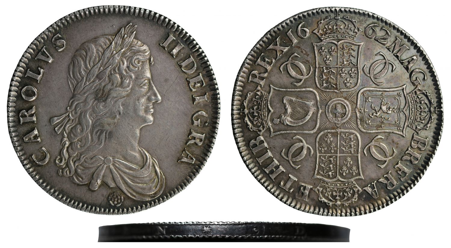 Charles II 1662 fine work Crown