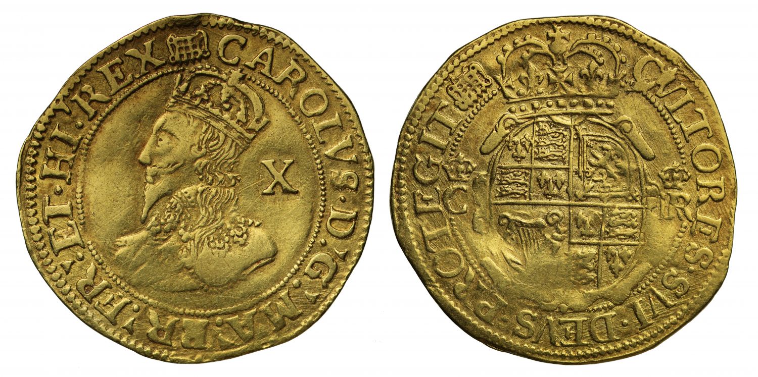 Charles I gold Double Crown