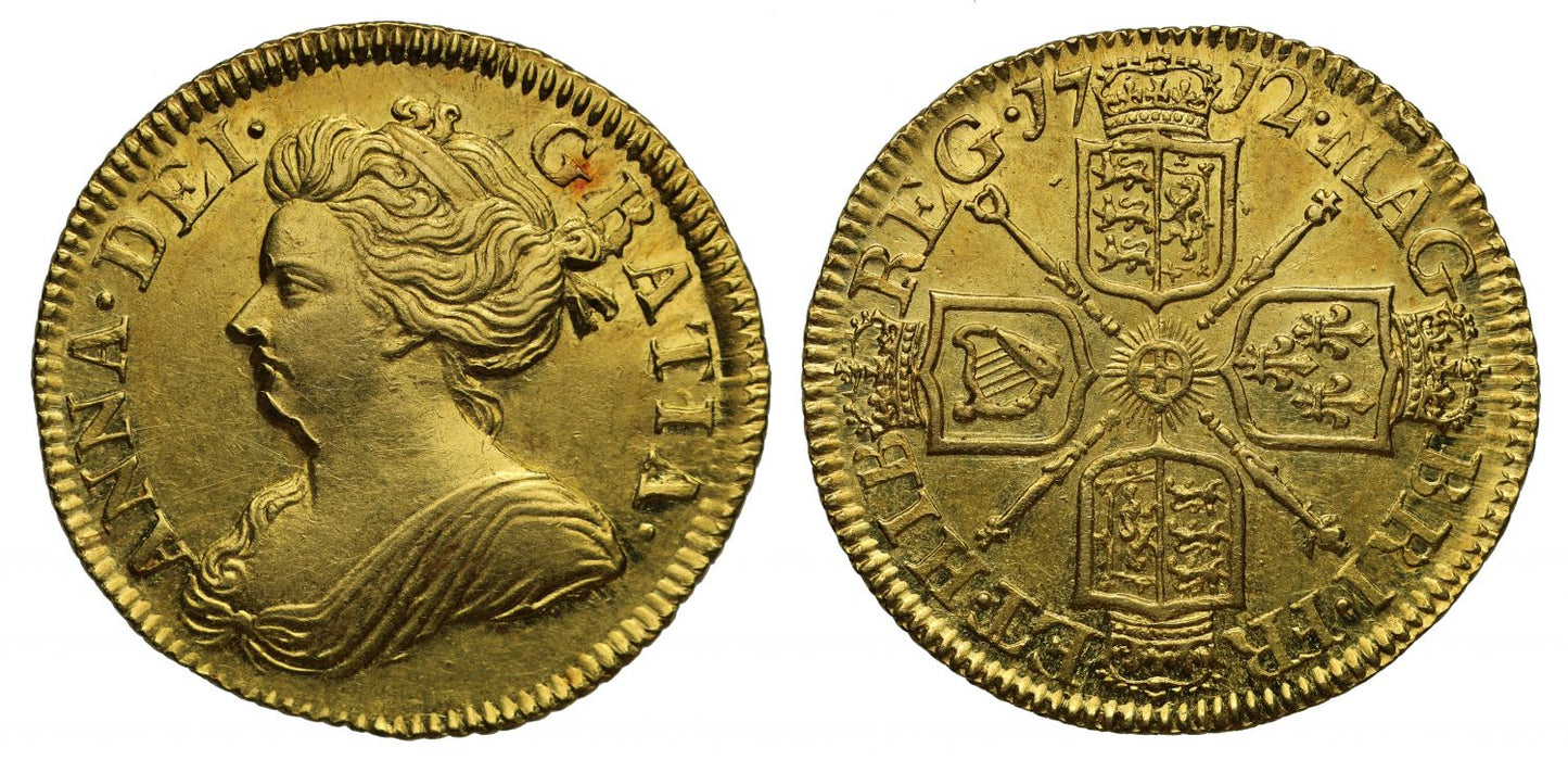 Anne 1712 Half-Guinea