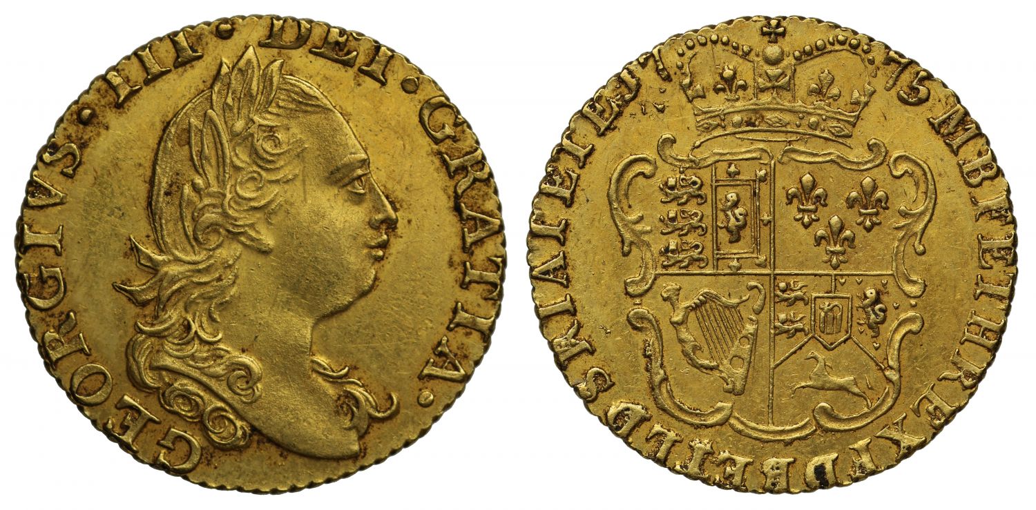 George III 1775 Half-Guinea