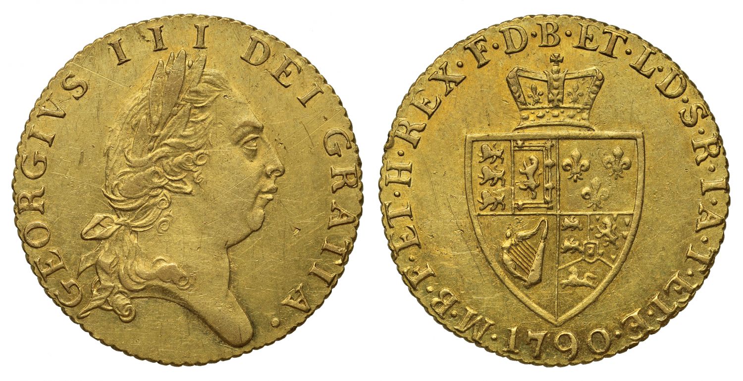 George III 1790 Half-Guinea