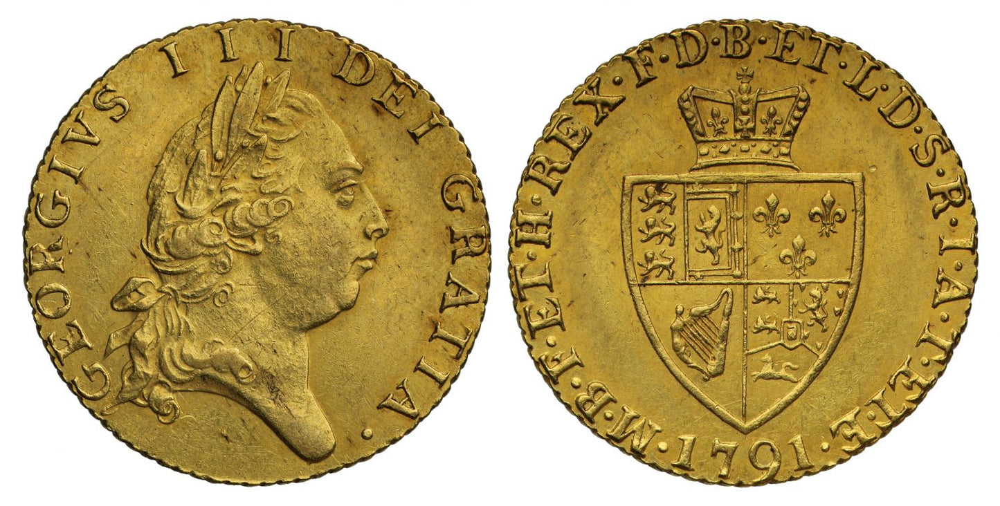 George III 1791 Half-Guinea