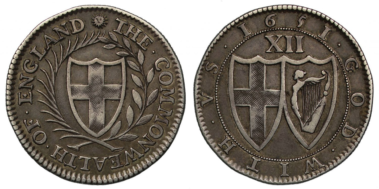 Commonwealth 1651 Blondeau Pattern Shilling