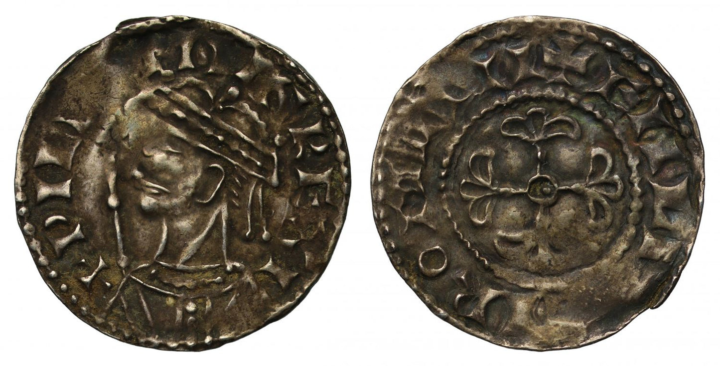 William I silver Penny type I, London Ealdgar