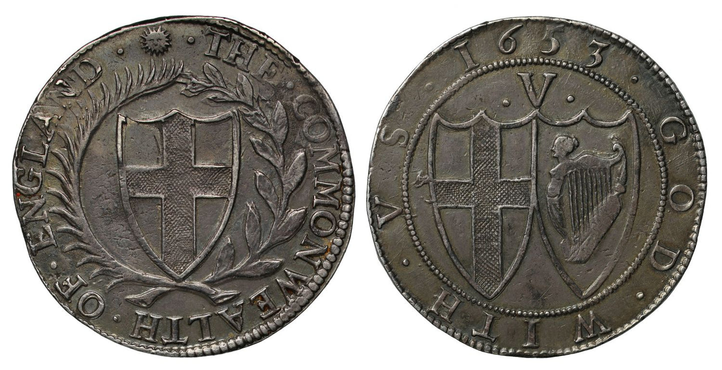 Commonwealth 1653 Crown