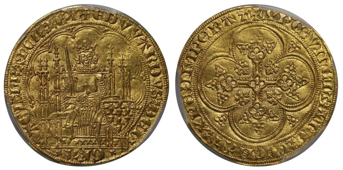 Edward III Chaise d'Or AU58
