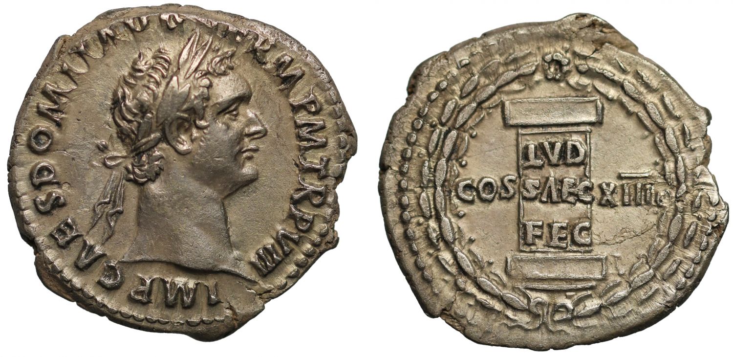 Domitian, Silver Denarius, Secular Games Issue