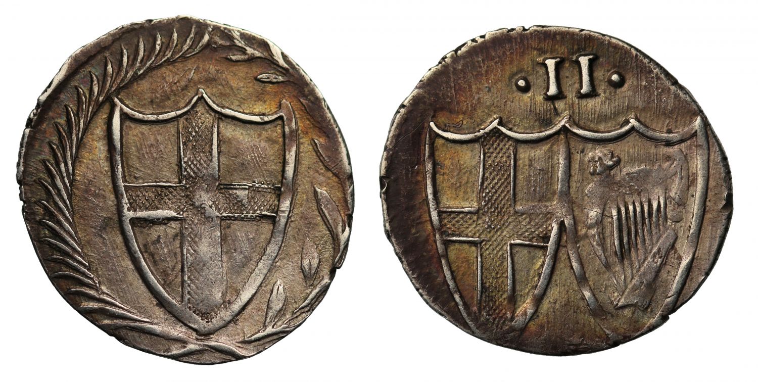 Commonwealth silver Halfgroat