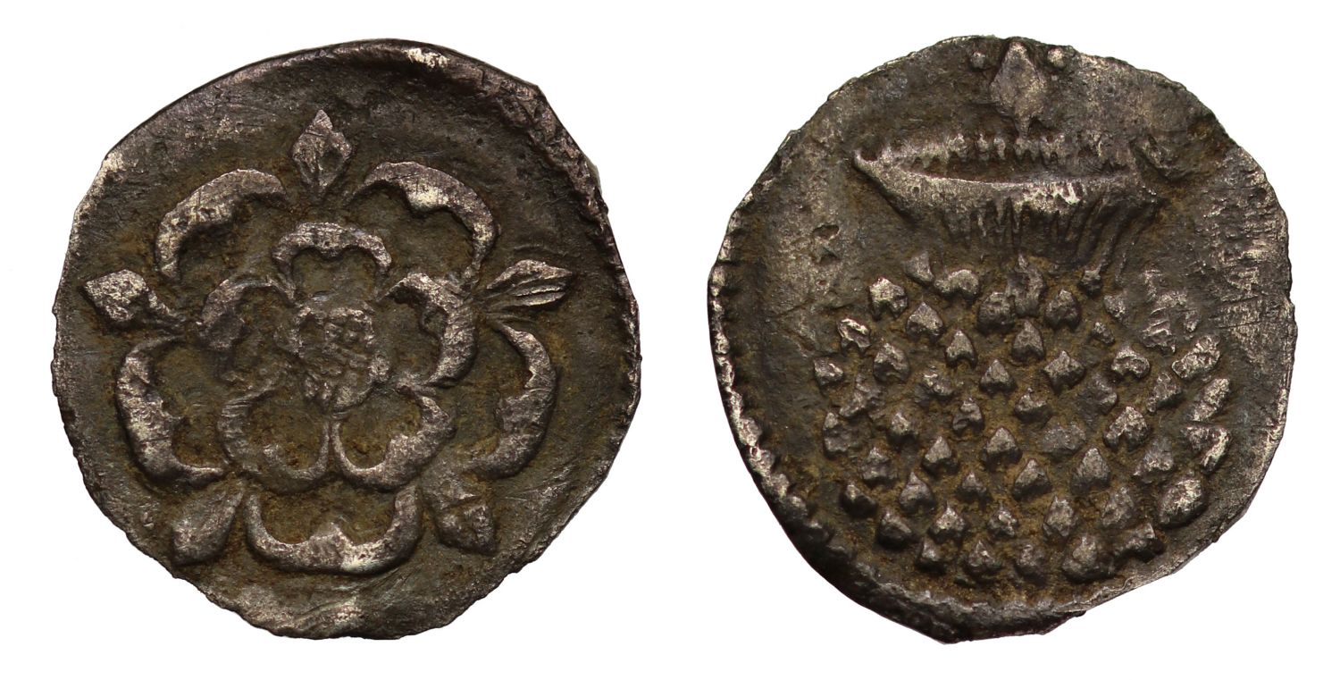 James I Halfpenny mm escallop