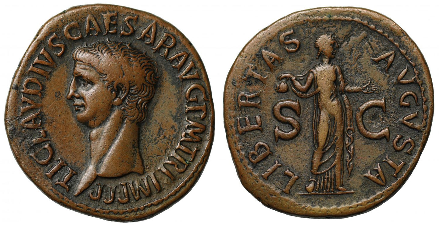 Claudius, AE As