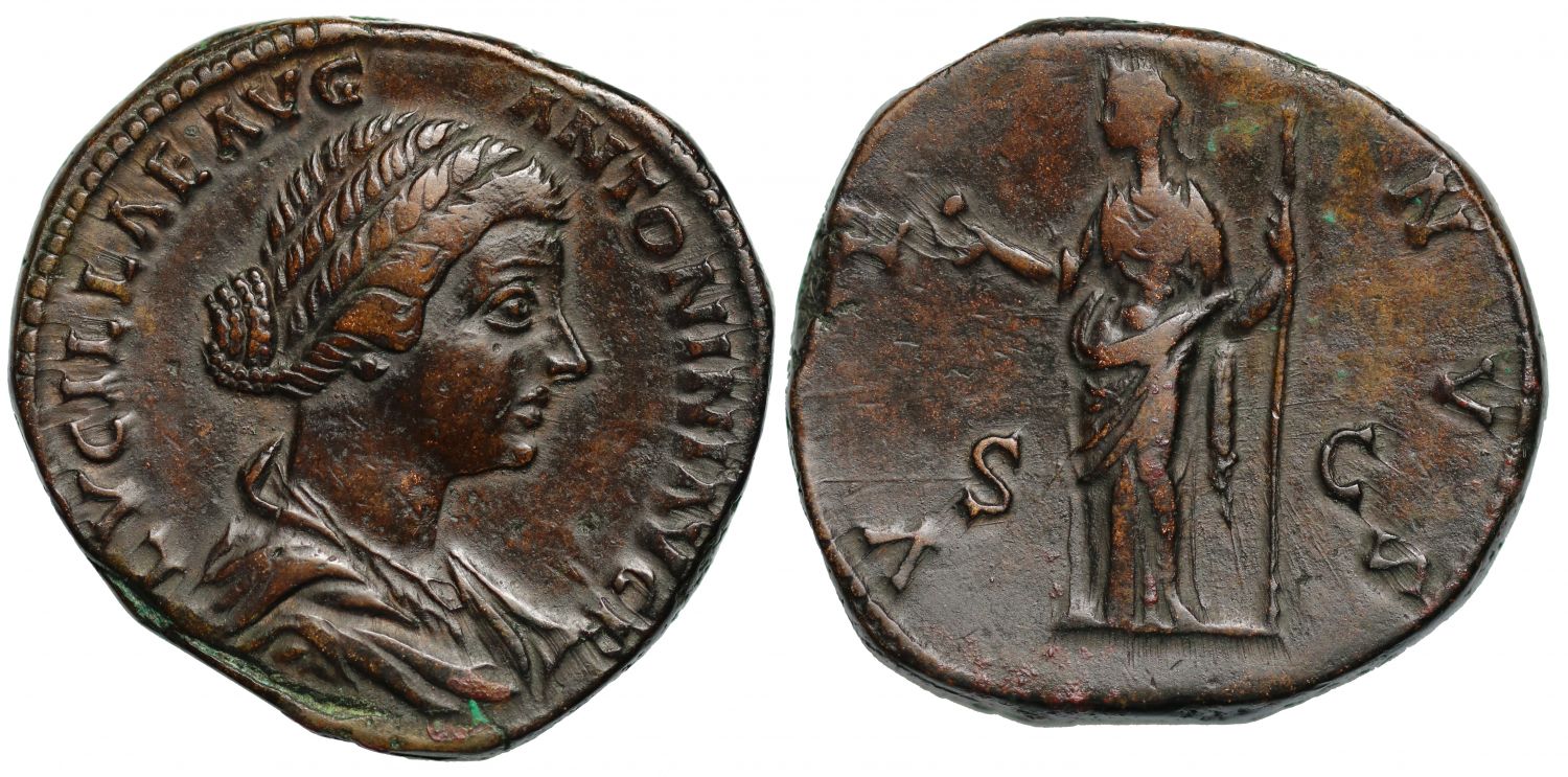 Lucilla, AE Sestertius
