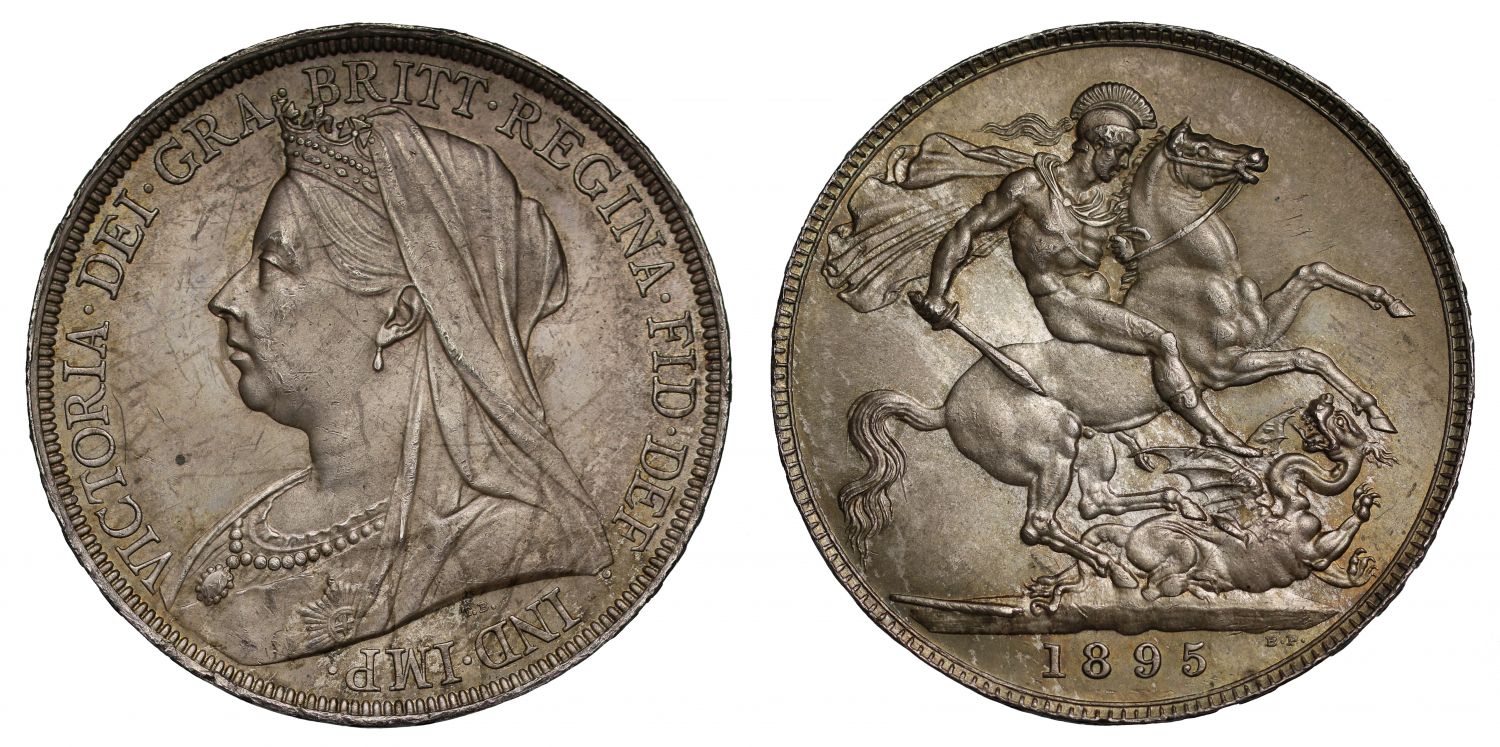 Victoria 1895 Crown LVIII