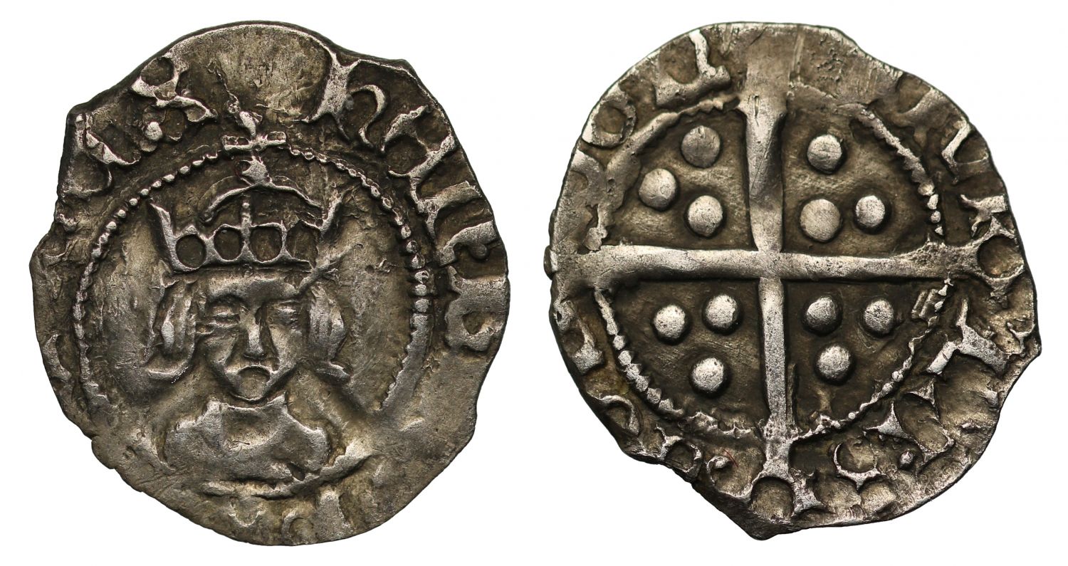 Henry VII Halfpenny, London, single arched crown, no mm or stops