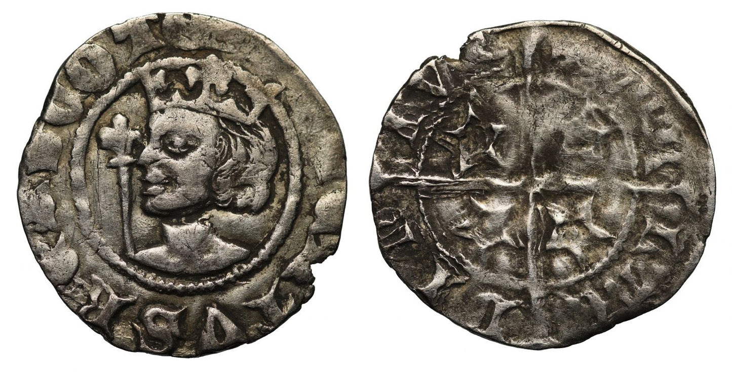 Scotland, Robert II (1371-90)  Penny, Edinburgh Mint