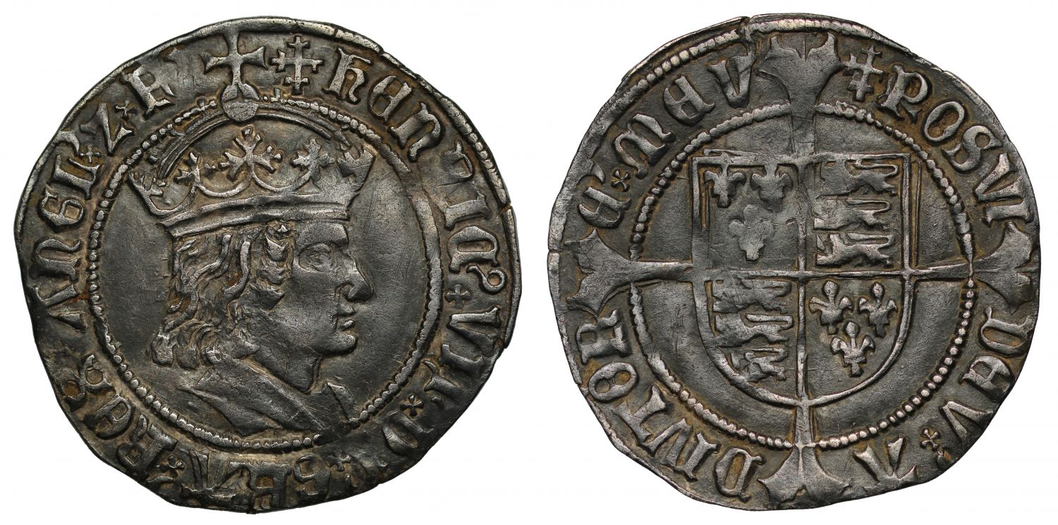 Henry VII profile Groat, tentative issue