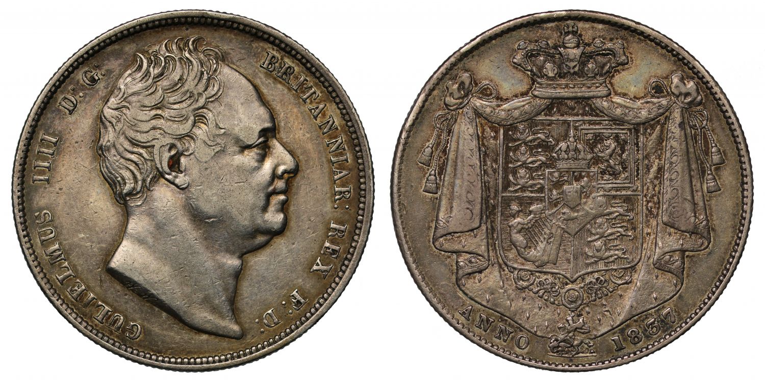 William IV 1837 Halfcrown