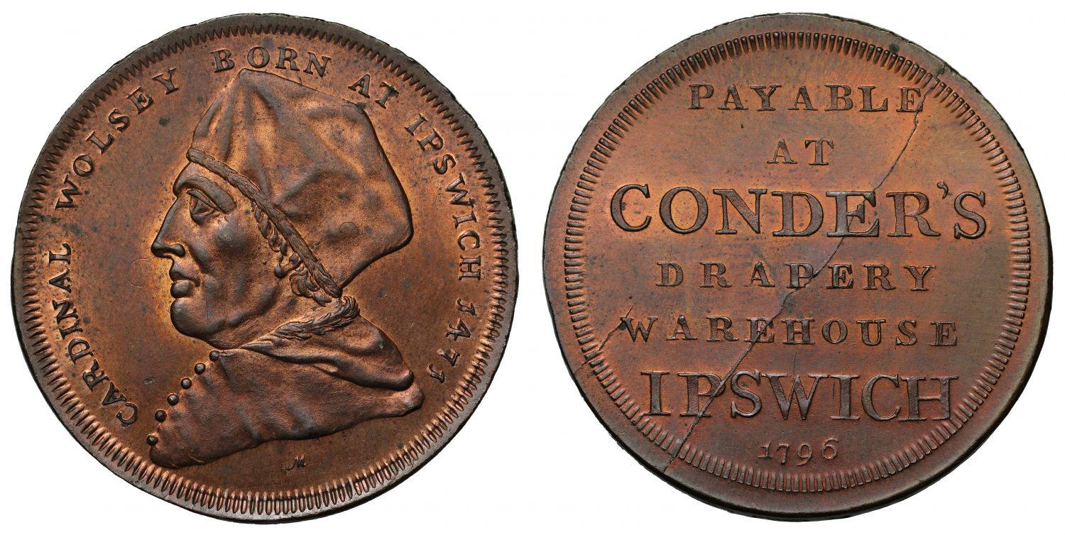 James Conder's Ipswich Penny 1796
