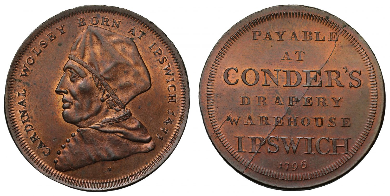 James Conder's Ipswich Penny 1796