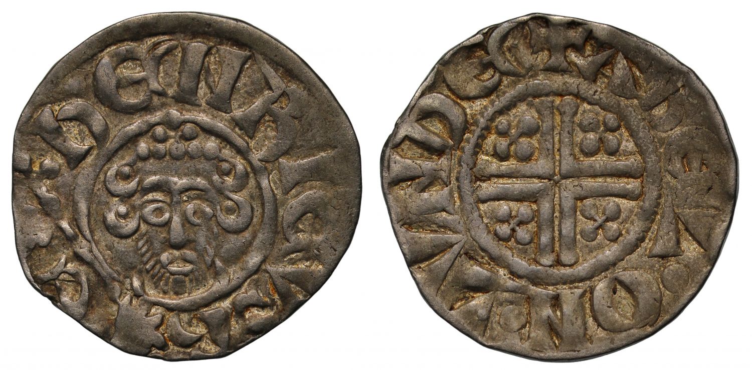 Henry III short cross Penny, London class 7a