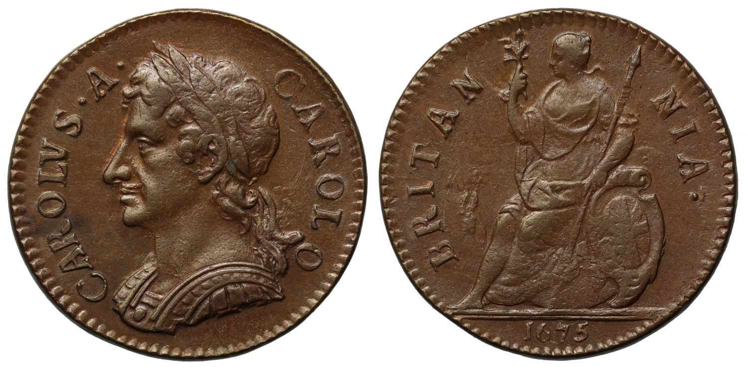 Charles II 1675 Farthing