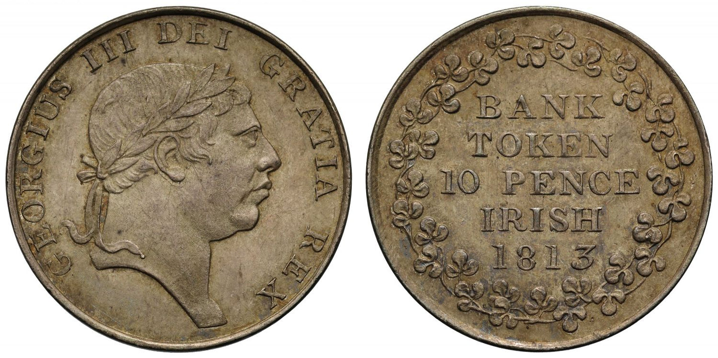 Ireland, George III 1813 Ten Pence