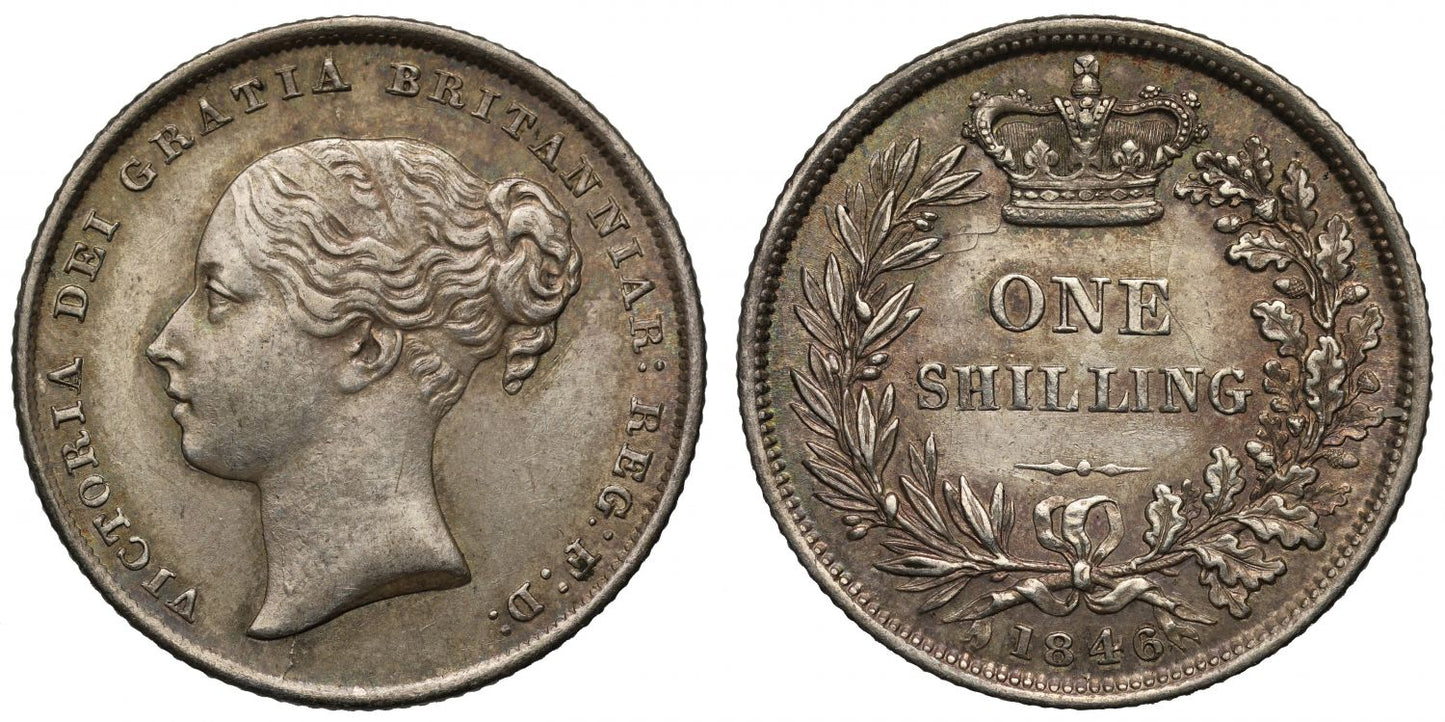 Victoria 1846 Shilling
