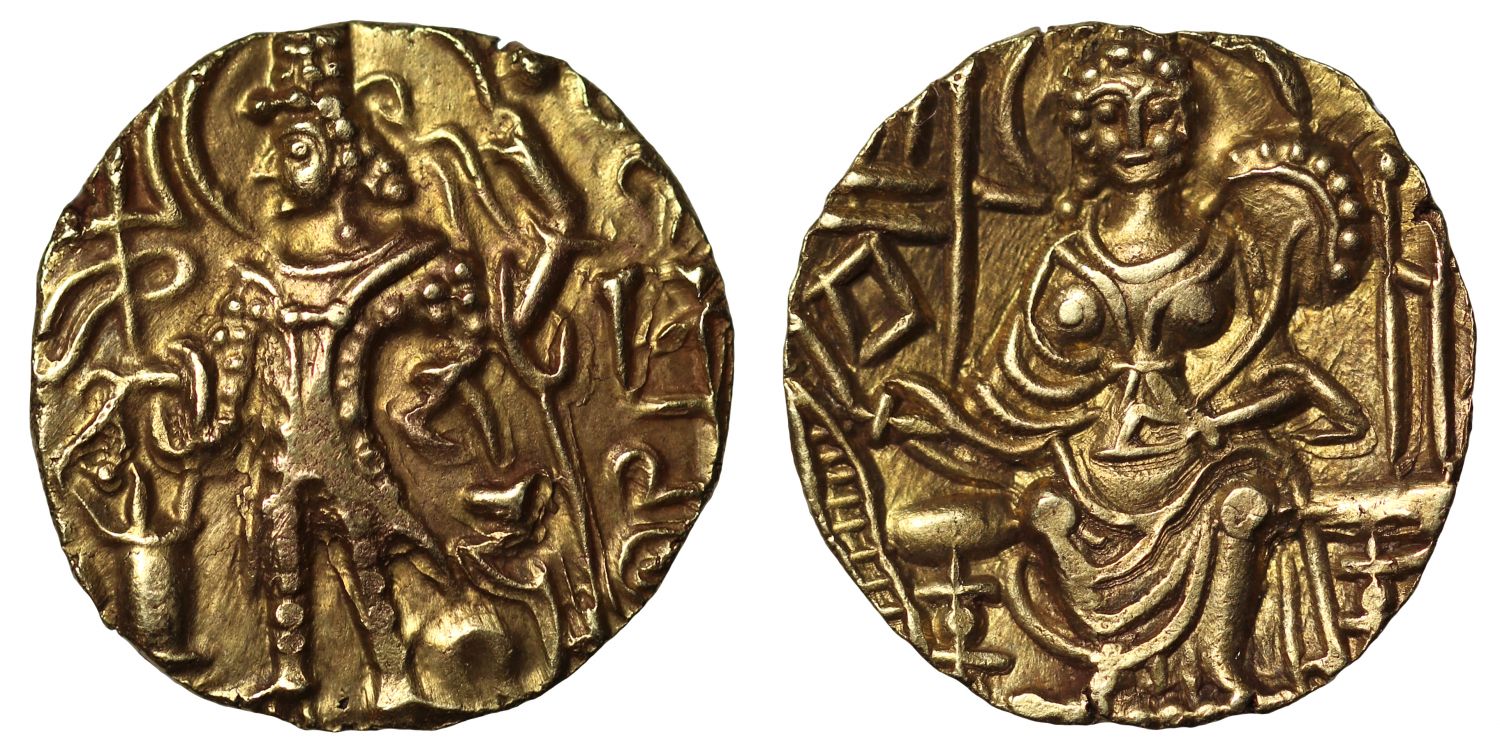Kushan, Kipanada, Gold Dinar.