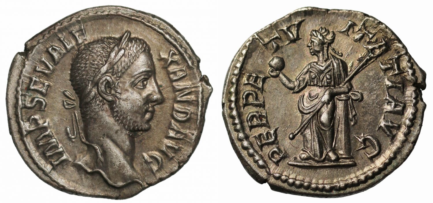 Severus Alexander, Silver Denarius