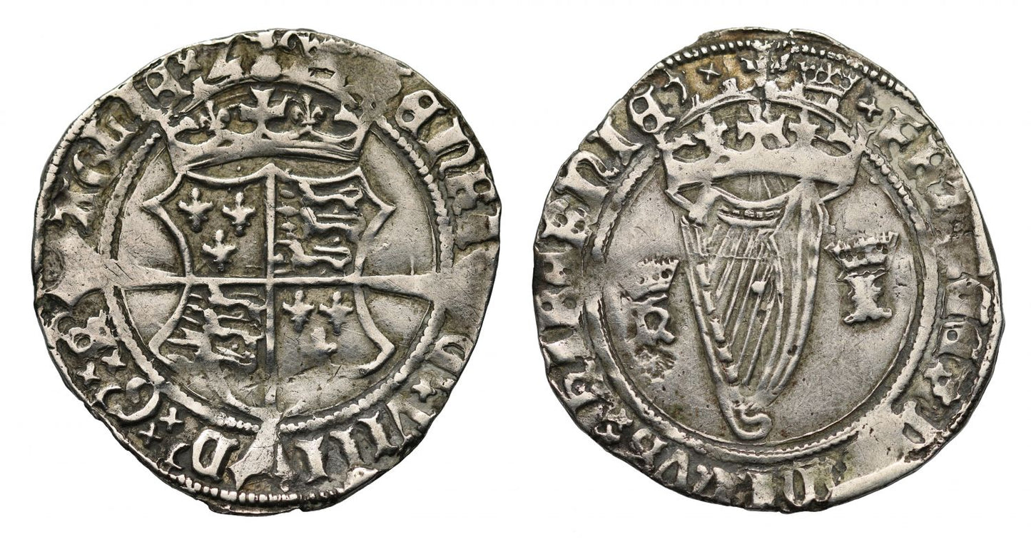 Ireland, Henry VIII Groat issue with Jane Seymour