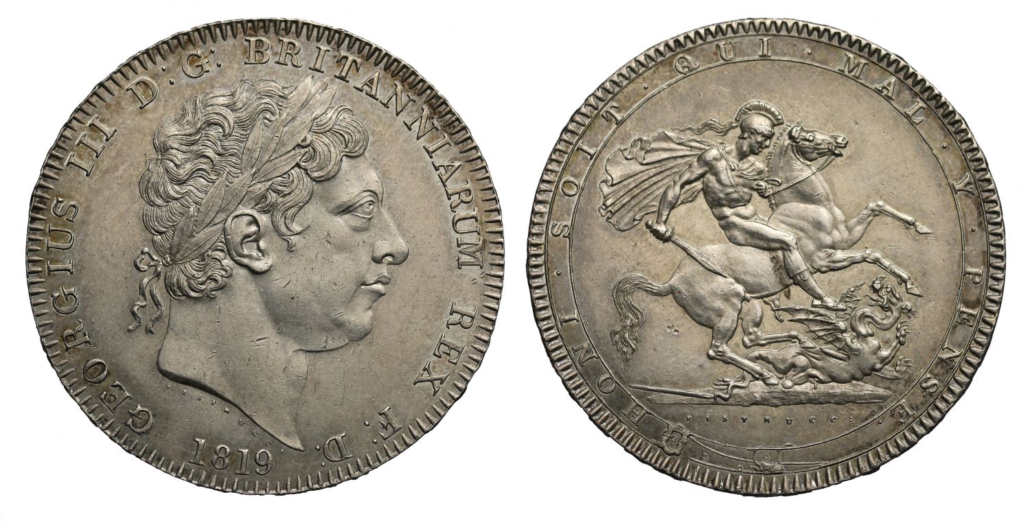 George III 1819 Crown, LIX