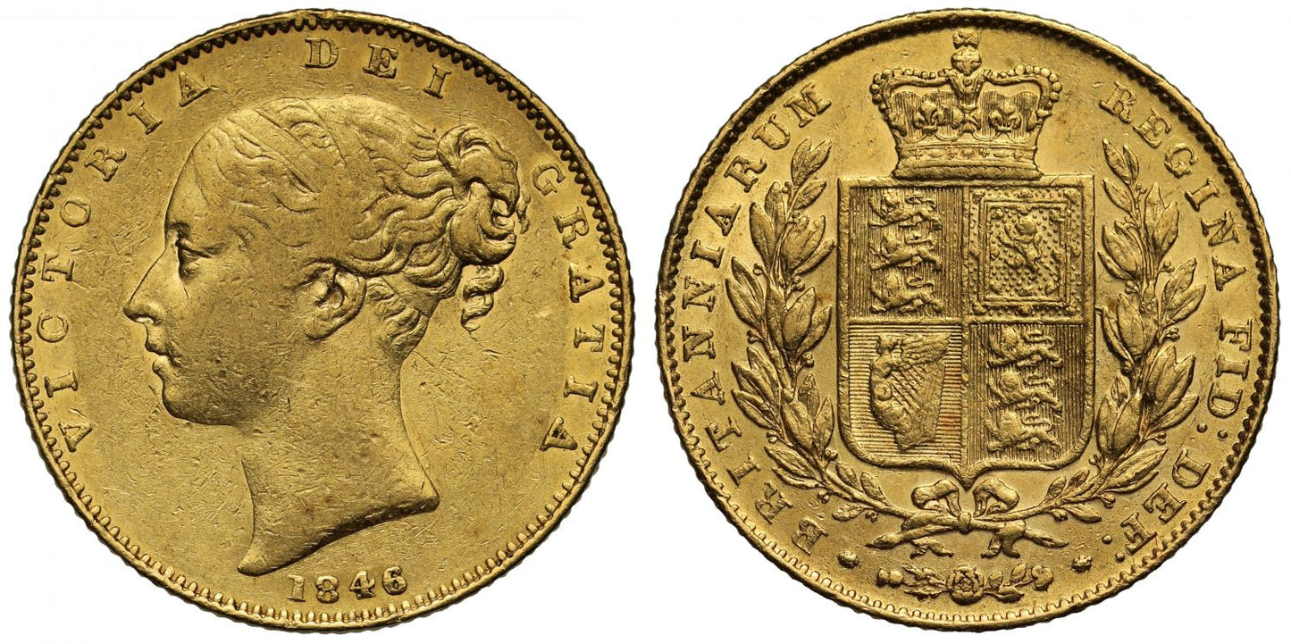Victoria 1846 Sovereign