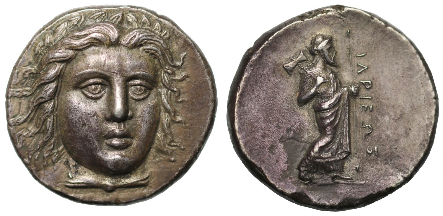 Satraps of Caria, Hidrieus, Silver Tetradrachm