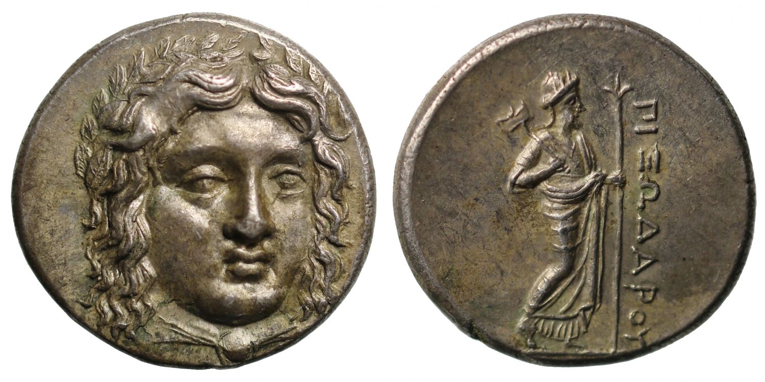 Satraps of Caria, Pixodaros, Silver Didrachm