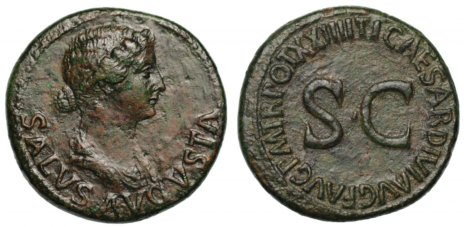 Livia, AE Dupondius