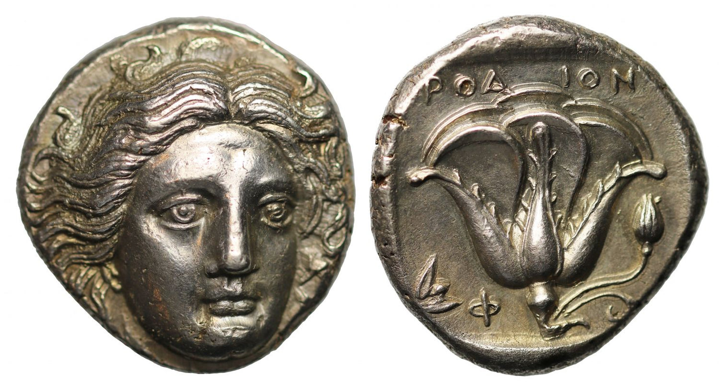 Carian Islands, Rhodes, Silver Tetradrachm