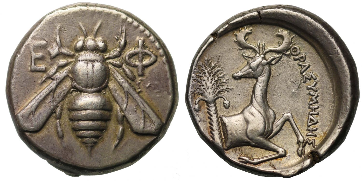 Ionia, Ephesos, Silver Tetradrachm