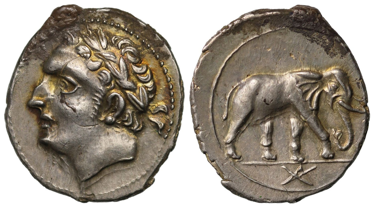 Zeugitana, Carthage, Silver Half-Shekel