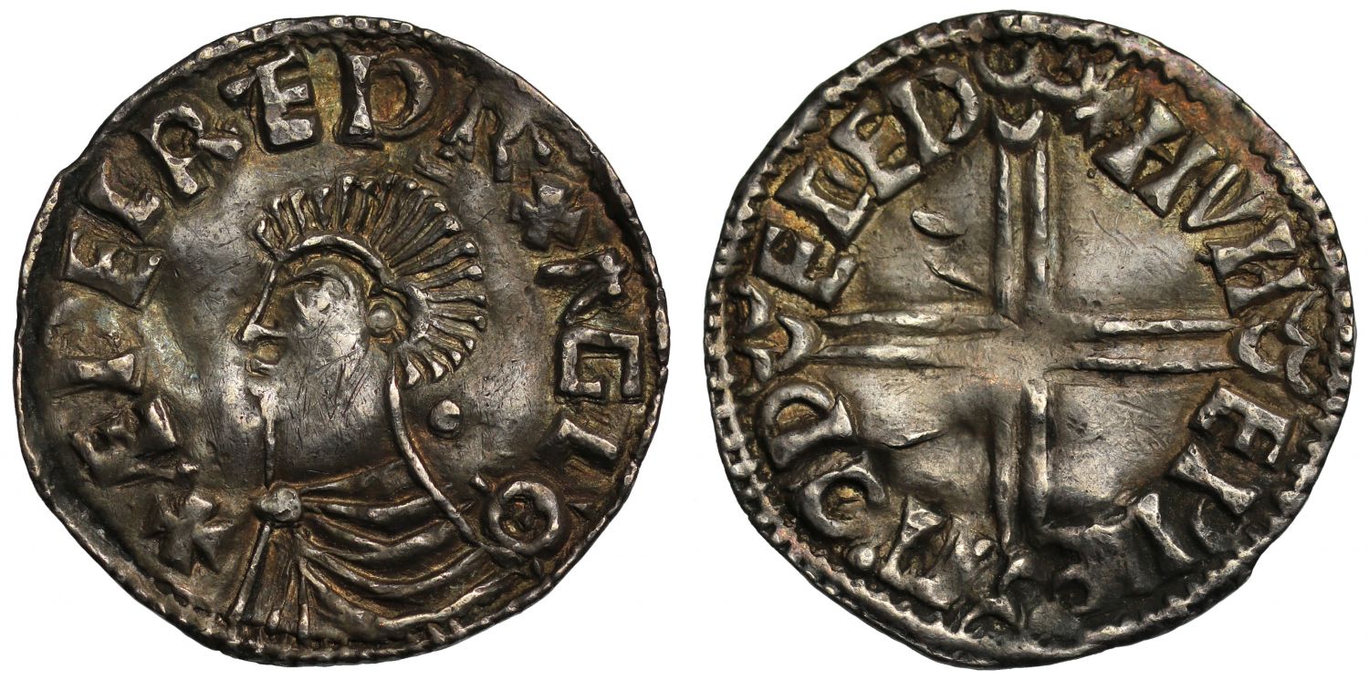 Hiberno-Norse Penny, English Mint signature, Watchet, Hunewine