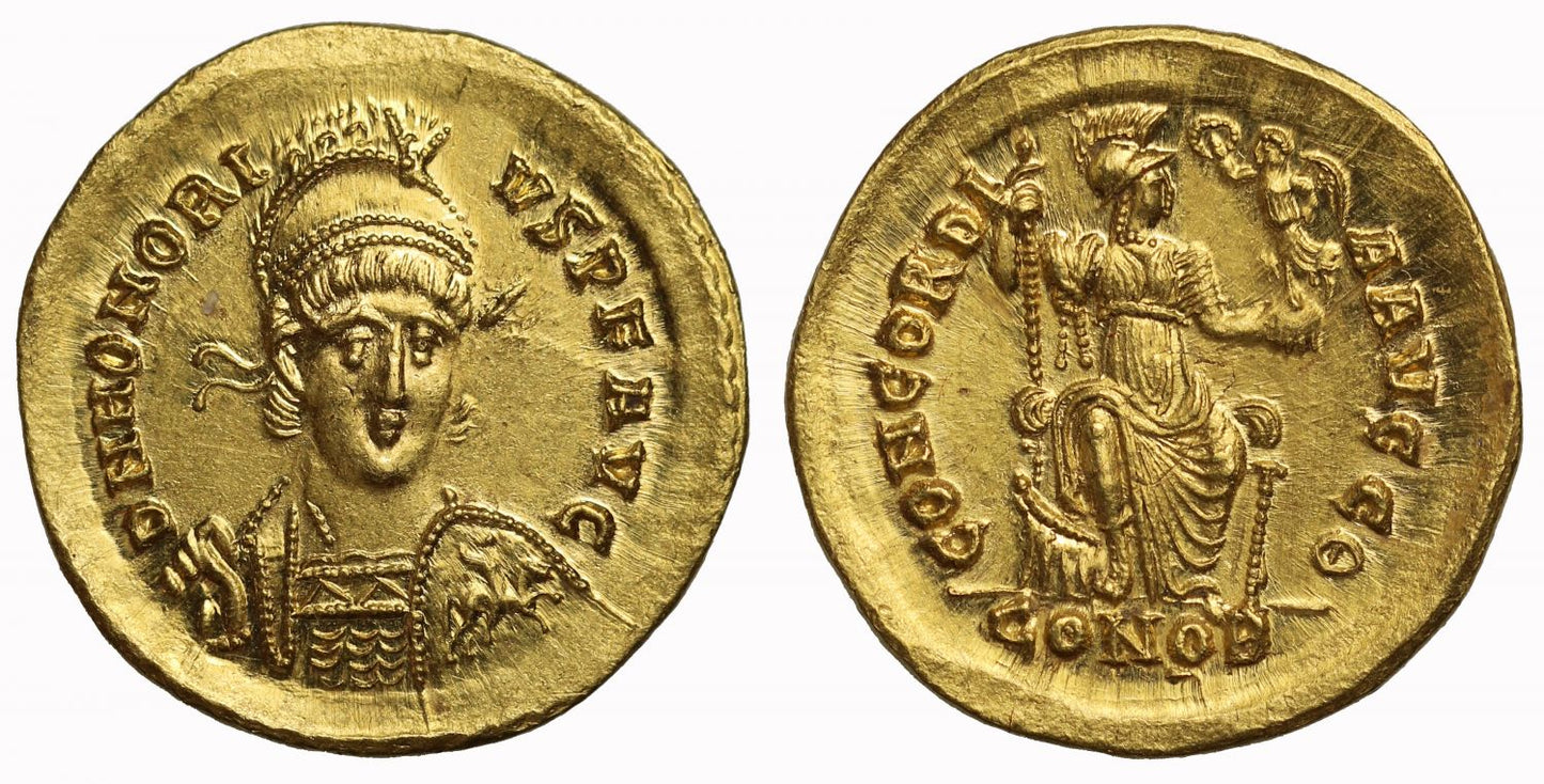 Honorius, Gold Solidus