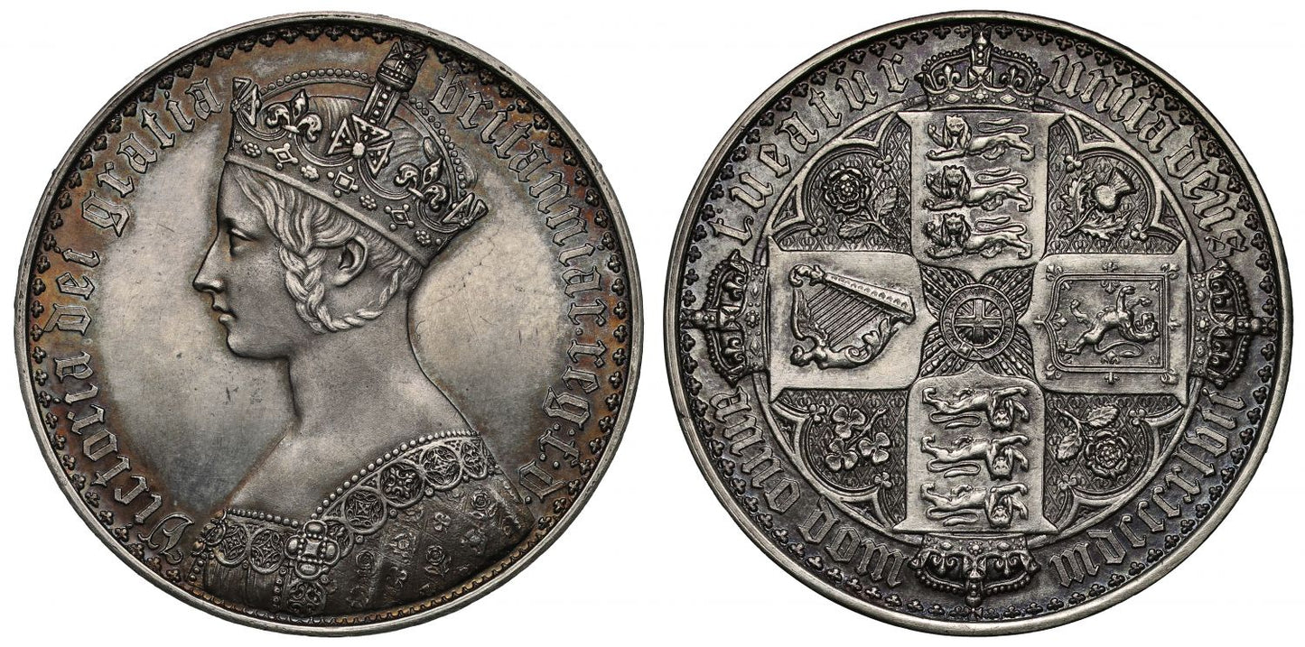 Victoria 1847 proof Gothic Crown