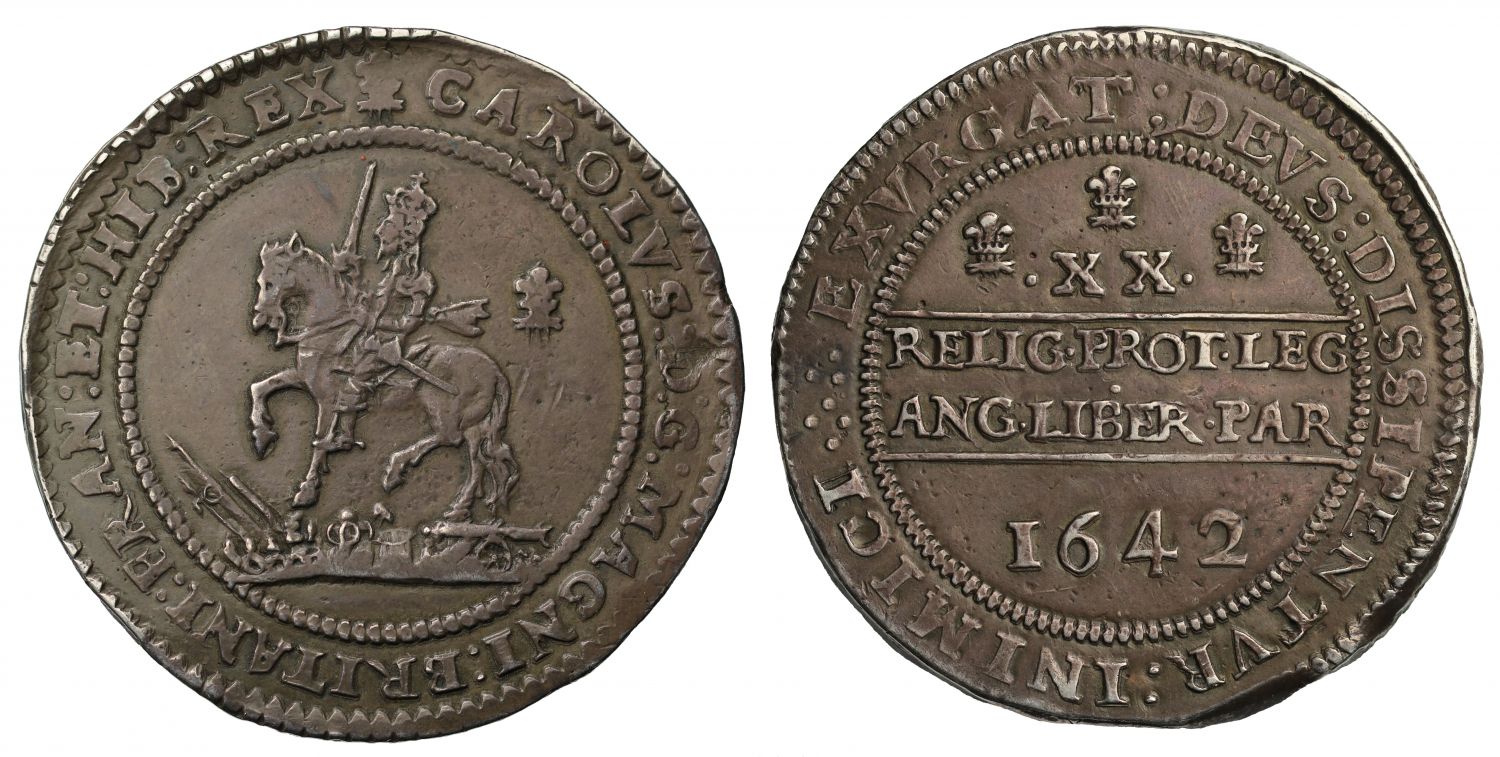 Charles I 1642 Oxford Pound