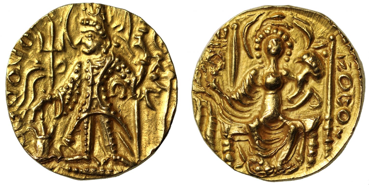 Vasudeva III, Gold Dinar.