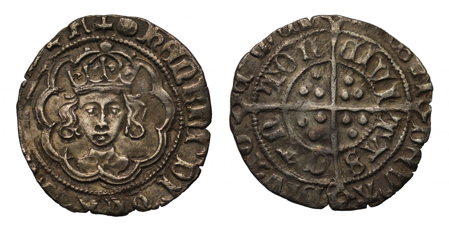 Henry VII Half-Groat Canterbury, type IIIc with Archbishop Morton