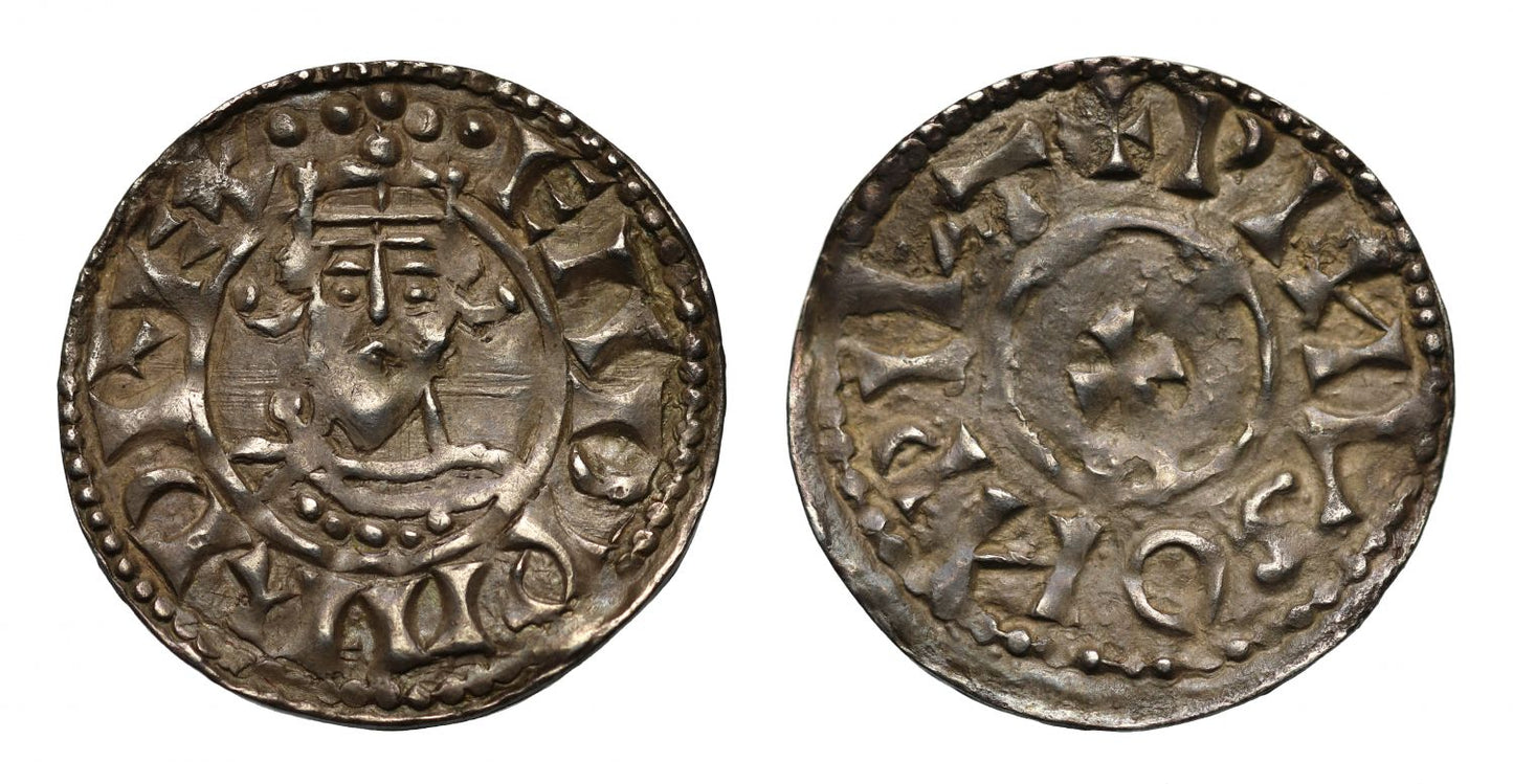 Edward the Confessor Facing type Penny Wilton mint