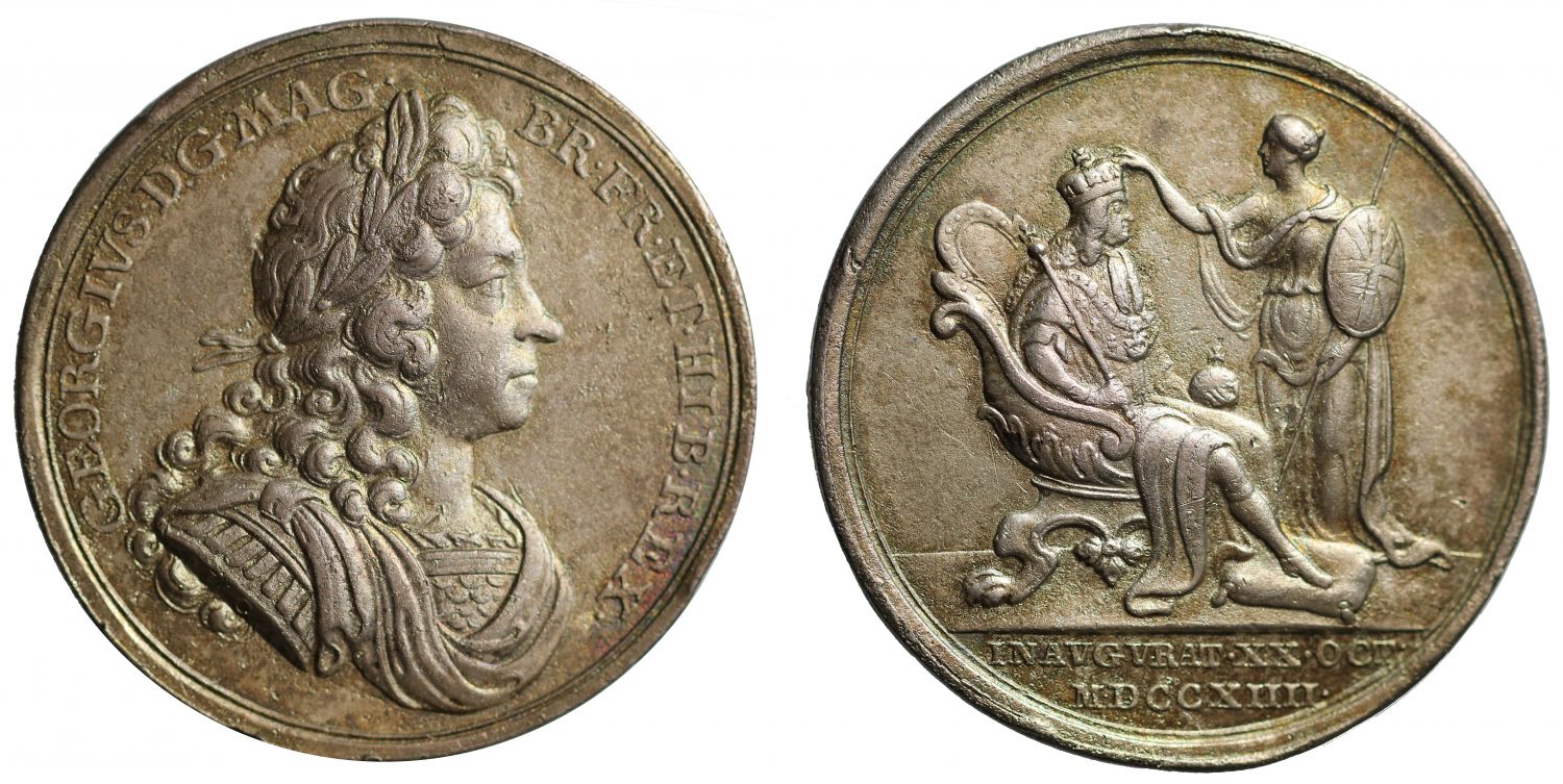 Coronation of George I, 1714.