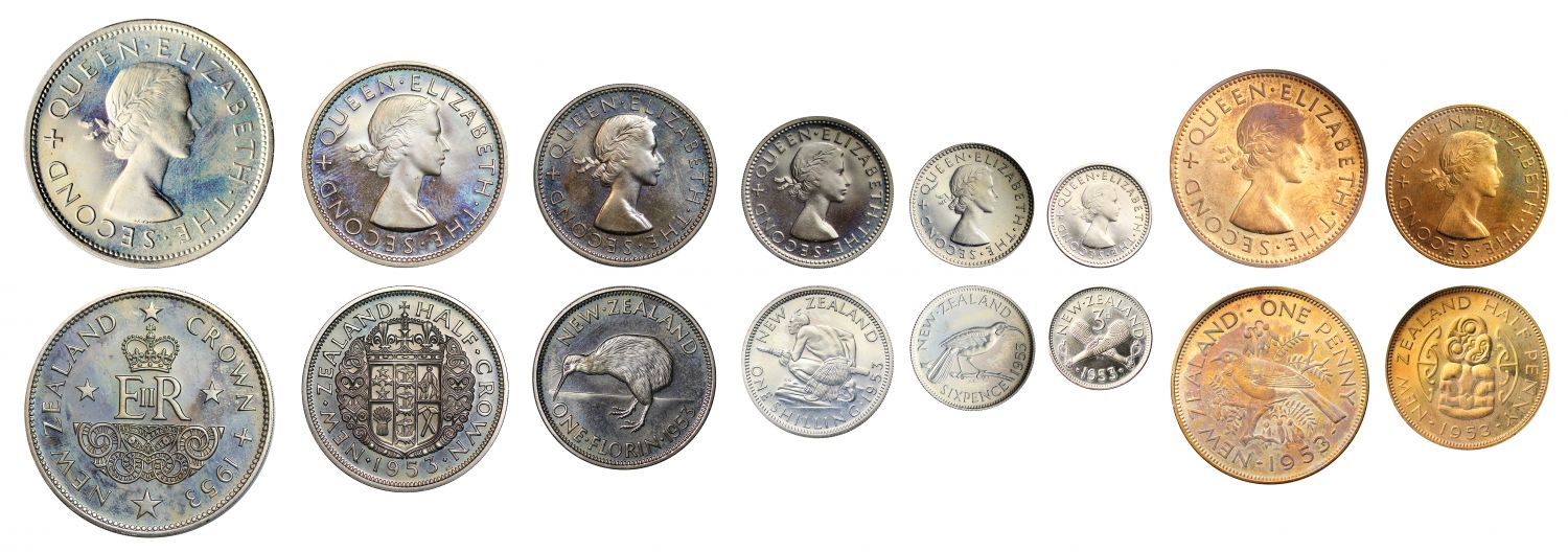 New Zealand Proof Set 1953