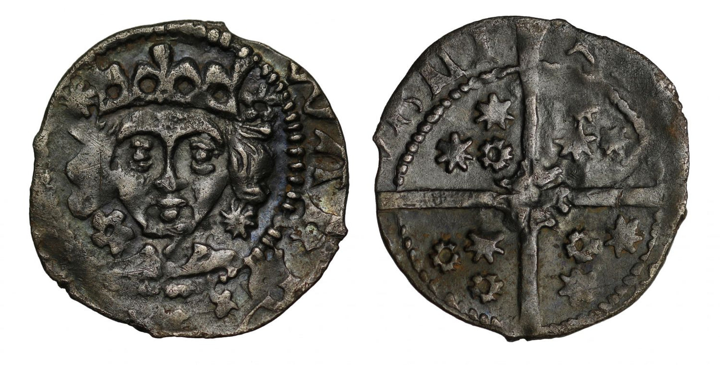 Ireland, Edward IV Silver Penny Suns and Roses coinage