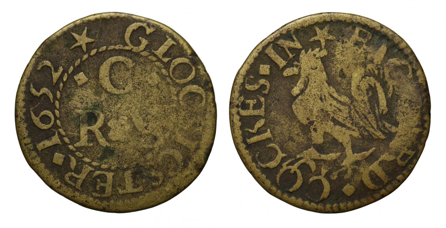 Richard Cockes, Gloucester, 1652 Token