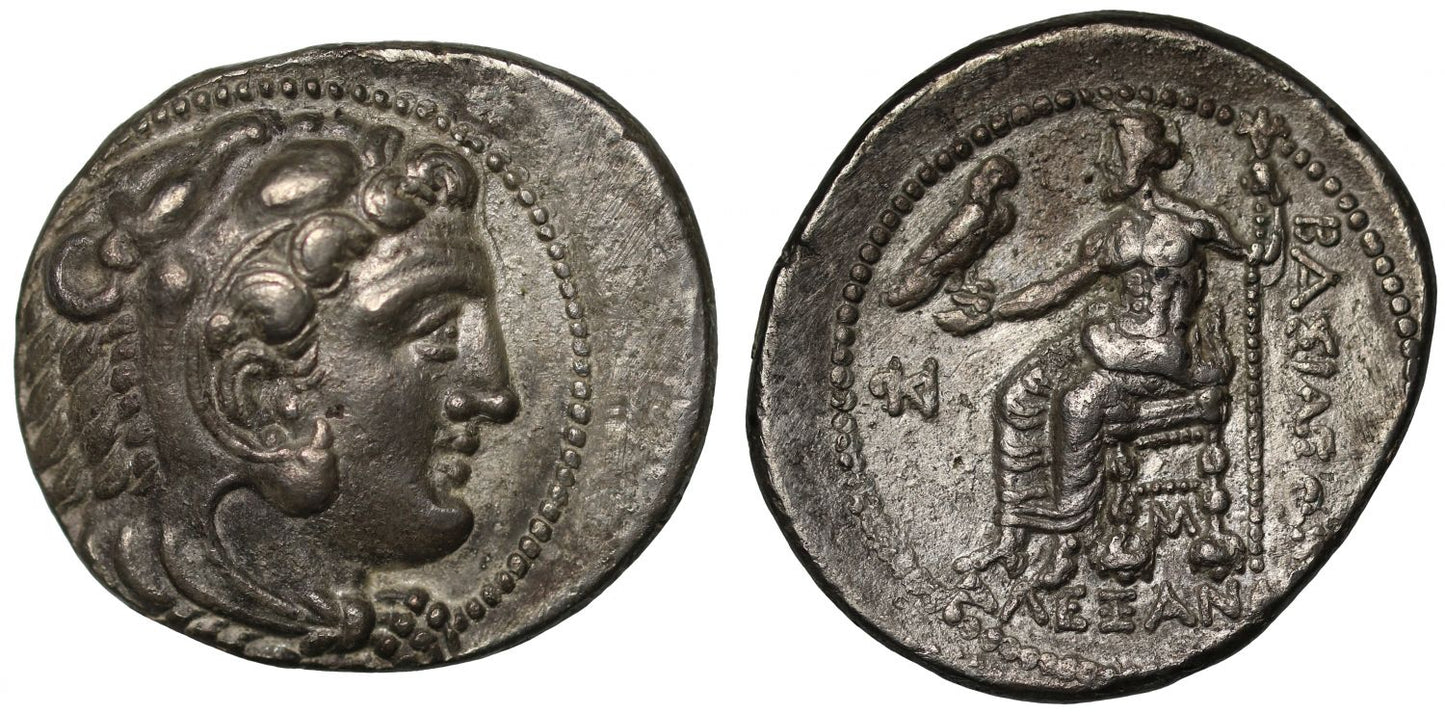 Alexander III the Great, Silver Tetradrachm, Myriandrus