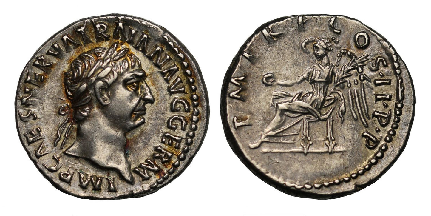Trajan, Silver Denarius, mint of Rome